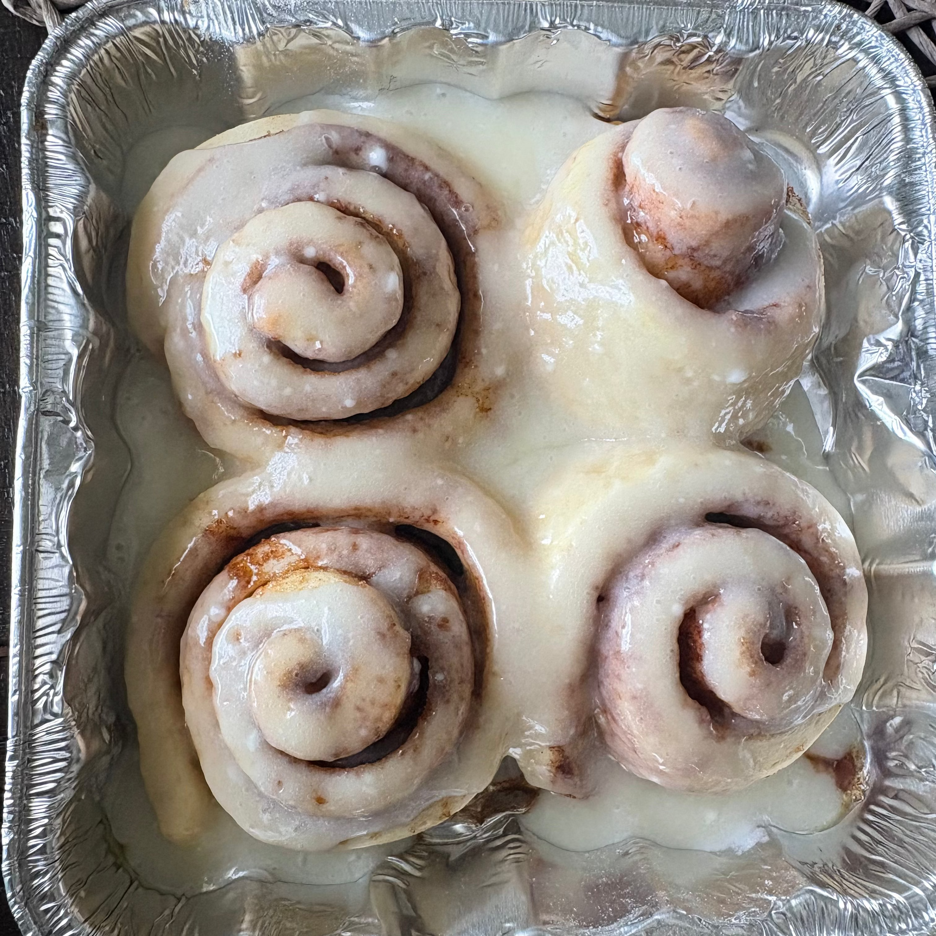 Sourdough Cinnamon Rolls (4 ct)